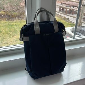 Bellroy Backpack with top handle and back strap Navy